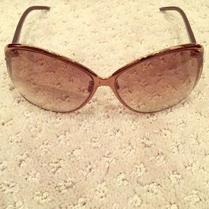 Roberto Cavalli Rose Gold Sunglasses w/ Case